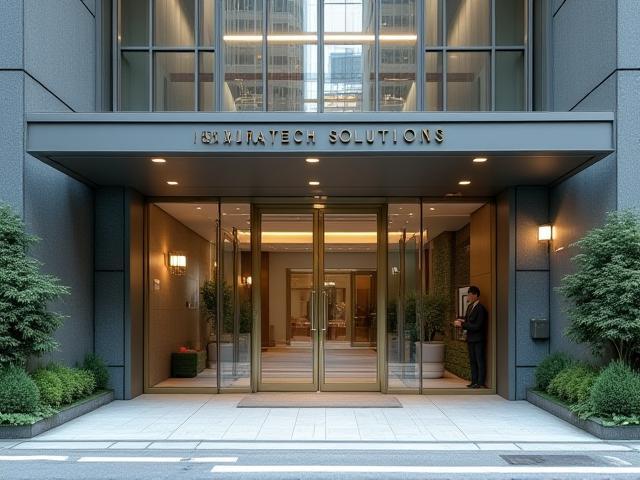 東京オフィスのエントランス